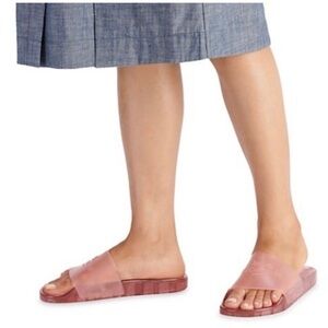 COACH Ulyssa Jelly Pink Glitter Slide Sandals - SOLD OUT EVERYWHERE 😍🩷